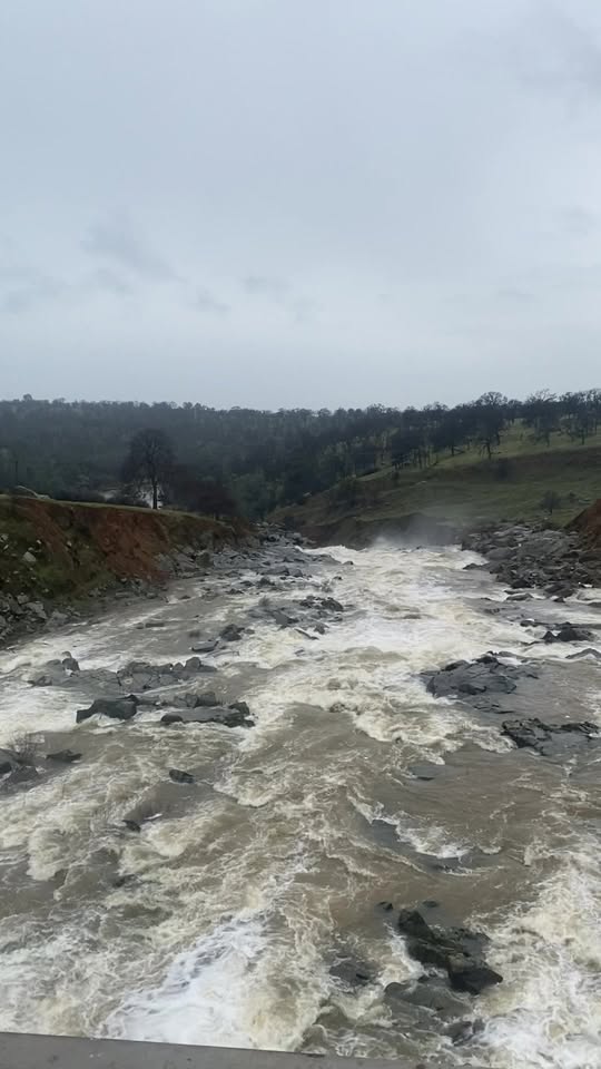 The Bear River below the lake